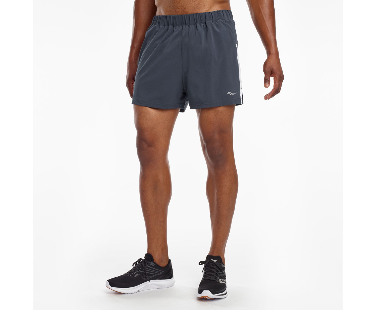 Saucony Outpace 3" Men's Shorts Blue | AU 648BEXC